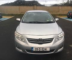 09 Toyota corola 1.4 diesel new nct