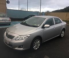 09 Toyota corola 1.4 diesel new nct