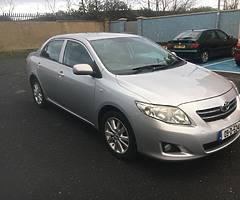 09 Toyota corola 1.4 diesel new nct - Image 8/9