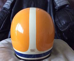 RARE RETRO HONDA MOTORBIKE HELMET -JACKET £125 each ovno