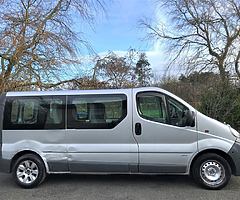 06 Opel Vivaro 9 Seater Nct & Tax €1495....Call 087 6406948 - Image 7/10