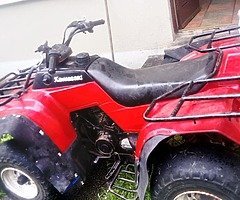 Kawasaki bayou 220 /250 farm quad for sale