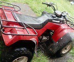 Kawasaki bayou 220 /250 farm quad for sale