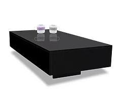 Coffee Table Modern Gloss Black - FREE DElIVERY