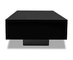 Coffee Table Modern Gloss Black - FREE DElIVERY