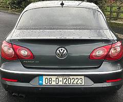 2008 Passat CC 2.0 Diesel Nct 10/19 and Tax 03/19 cheap tax - Image 7/11