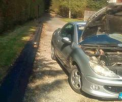 Peugeot 206cc 1.6