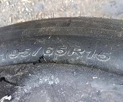 ALLOYS WHEELS WITH VERY GOOD TYRES