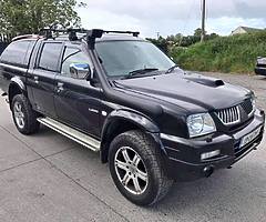 2005 Mitsubishi L200 Animal 5 seats Tax 333 Top Spec Lots of extras