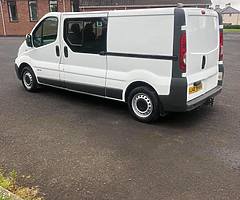 2008 Renault Traffic LWB 6 Seater sold with full psv - Image 6/9