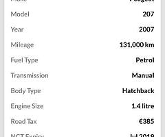 Peugeot 207 dealer warranty included - Image 7/8