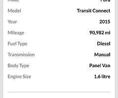 From €58 per on finance 2015 ford transit connect limited - Image 7/9