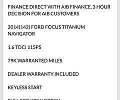 From €58 per week on finance 142 ford focus - Image 9/10