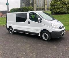 2008 Renault Traffic 6 Seater Crewvan