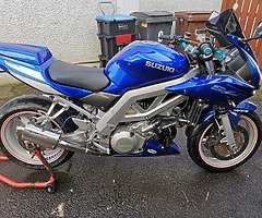 Suzuki sv1000s swap. Px