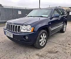 2007 Jeep Grand Cherokee 3.0 V6 Automatic only 2 owners