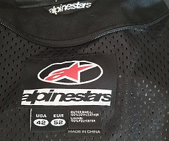 Alpinestars leather jacket size 52 speedhump - Image 3/5