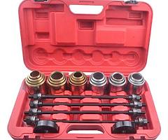 27pcs Universal Press And Pull Sleeve Kit Bush Bearing Removal Insertion Tool Set