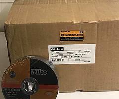 Wilco stainless steel Fine Cutting Disc 4 1/2” - 115 X 1 X 22MM - Image 4/4