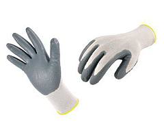 BOXES OF GREY WORK GLOVES