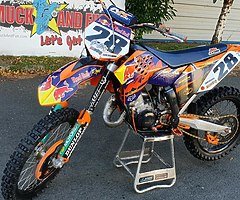 Pristine stunning ktm 125 at muckandfun