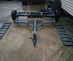 Car transport trailer