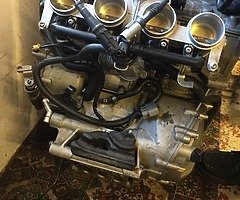 BMW S1000RR engine and engine parts