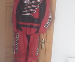 Joey Dunlop replica scott leathers