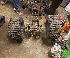 Near new 100cc quad tyres an rims - Image 4/4