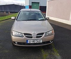 Almera 1.5 petrol. NCT 10/19 TAX 03/19