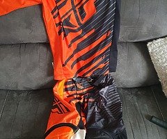 Youth motocross gear