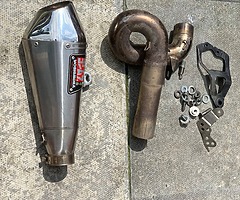 2006 2007 Suzuki GSXR 600 750 YOSHIMURA R55 slip on exhaust for sale