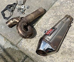 2006 2007 Suzuki GSXR 600 750 YOSHIMURA R55 slip on exhaust for sale - Image 6/6