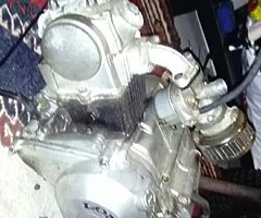 Pit bike engine no gears runs sweet