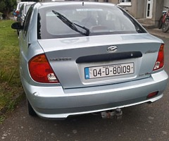 Hyundai accent 1.4 diesel tax for year test for end