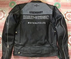 Harley Davidson Motorcycle jacket - Image 4/8