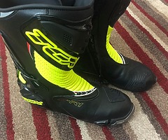 Motorbike boots size 11