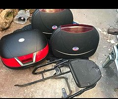 Honda vfr 750 full kappa luggage rack and panniers