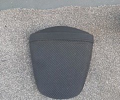 Gsxr rear pillion seat with anti slip mat