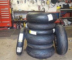 Dunlop D212 race / road legal tyres