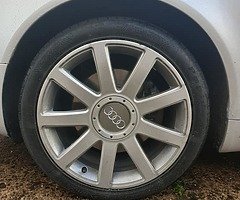 Audi 9 bar alloys just been refurbished