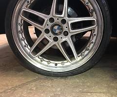 Bmw 19inch wheels 8.5 wide