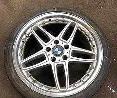 Bmw 19inch wheels 8.5 wide