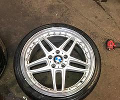 Bmw 19inch wheels 8.5 wide - Image 4/4