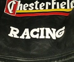 Motorbike leather jacket