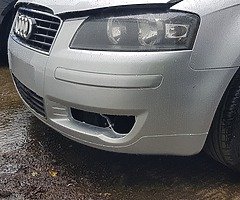 3 door audi a3 front bumper