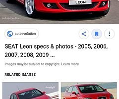 Looking for seat leon or 1.4 golf