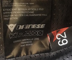 Dainese leather bottoms