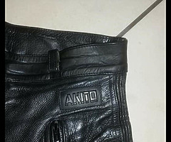 Akito leather biker pants - Image 3/3