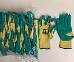 FULL BOX OF TG GREEN WORK GLOVES - Image 3/3